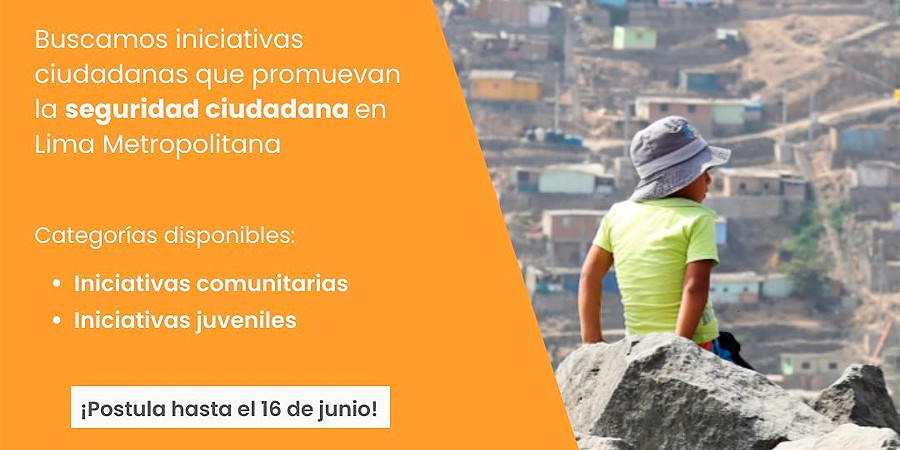 ¡Aperturamos la convocatoria de Héroes Urbanos: Reto por una Lima segura!